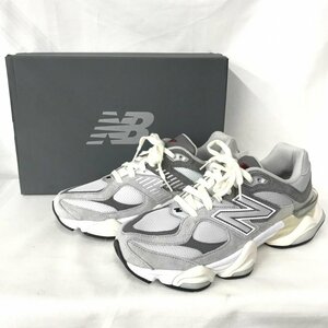 タグ・箱付き ＮＥＷ ＢＡＬＡＮＣＥ ローカットスニーカー ニューバランス ２７．５ｃｍ グレー スウェード Ｕ９０６０ 靴/266