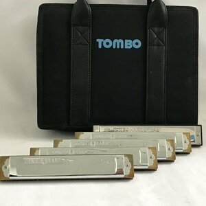 5 pcs set summarize TOMBO dragonfly harmonica set band DeLuxe Am A# A C# C operation not yet verification musical instruments /248