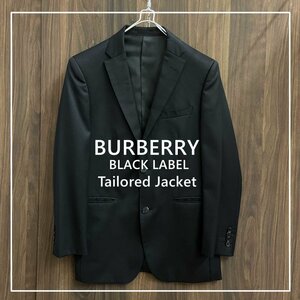 ＢＵＲＢＥＲＲＹ ＢＬＡＣＫ ＬＡＢＥＬ バーバリー ウール ジャケット テーラード スーツ ３６Ｒ 黒 ブラック 洋品紳士服/233