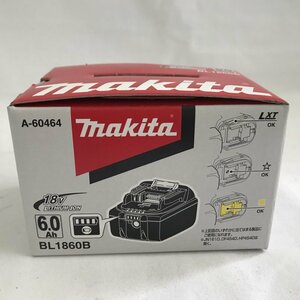 未使用 ｍａｋｉｔａ マキタ 純正 リチウムイオン バッテリ バッテリー ＢＬ１８６０Ｂ 雪マーク １８Ｖ ６．０Ａｈ 電動工具/248