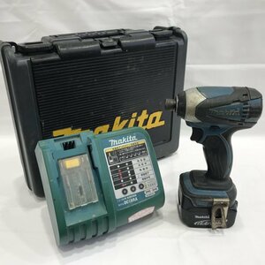 バッテリー１個 充電器付属 ｍａｋｉｔａ ＴＤ１３４ＤＸ２ マキタ 充電式 インパクトドライバ １４．４Ｖ ４．０Ａｈ 電動工具/248