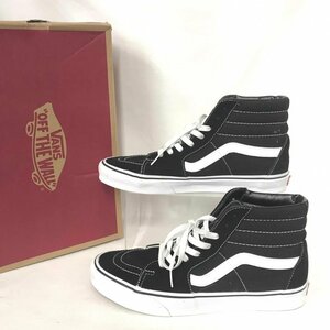 ＶＡＮＳ ヴァンズ ハイカット スケート スニーカー Ｓｋ８－Ｈｉ ２８．５ 黒 ブラック ＶＮ 靴/266