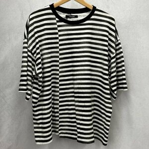 ＭＩＮＥＤＥＮＩＭ 半袖 Ｔシャツ コットン メンズ タグ付 マインデニム Ｌ ２３０６－６００１－０７－Ｌ２ ボーダー 洋品紳士/241