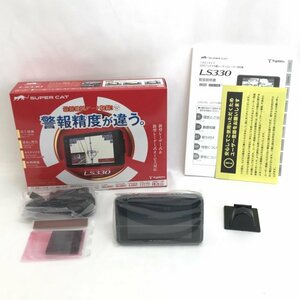 未使用 Ｙｕｐｉｔｅｒｕ ユピテル ＬＳ３３０ Ｇセンサー レーザー＆レーダー探知機 ＳＵＰＥＲ ＣＡＴ ＧＰＳ 大画面 電化製品/225