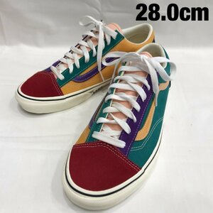 ＶＡＮＳ バンズ ＳＴＹＬＥ ３６ ＭＵＬＴＩ ２８．０ｃｍ スタイル ３６ マルチ カラー ローカット スニーカー 美品 靴/248