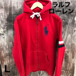 Ｐｏｌｏ Ｒａｌｐｈ Ｌａｕｒｅｎ ポロ ラルフローレン ビッグ ポニー ジップ パーカー フーディー レッド 赤 洋品紳士服/246