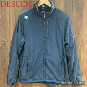 ＤＥＳＣＥＮＴＥ メンズ ＤＭＭＳＪＦ３５ 古着 アウター デサント ジャケット Ｌサイズ ネイビー ポリエステル 洋品紳士服/247