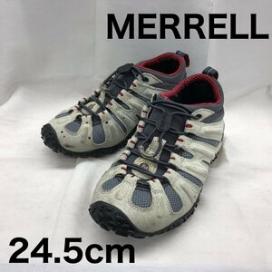 ＭＥＲＲＥＬＬ メレル カメレオン ２４．５ｃｍ Ｗｏｍｅｎｓ Ｃｈａｍｅｌｅｏｎ Ｓｔｒｅｔｃｈ Ｇｒａｙ 靴/233