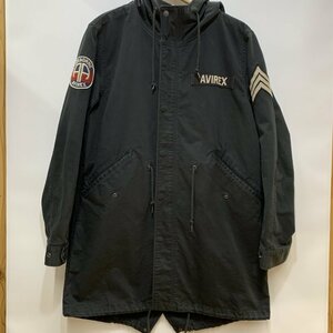 ＡＶＩＲＥＸ モッズコート Ｍ－５１ メンズ Ｍ ブラック アヴィレックス 黒 アウター ジャケット トップス フード 洋品紳士服/247