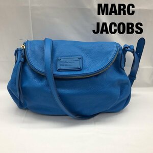 ＭＡＲＣ ＪＡＣＯＢＳ マークジェイコブス 青 革 レザー ショルダー バッグ Ｍ０００４５８８ ４７１ 鞄/246