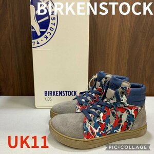 未使用 ＢＩＲＫＥＮＳＴＯＣＫ Ｂａｒｔｌｅｔｔ Ｋｉｄｓ ビルケンシュトック ブーツ ＵＫ１１ ＵＳＫ１１ 迷彩 靴/247