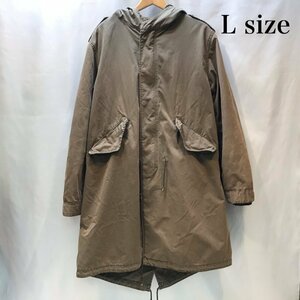 中古 ＡＬＰＨＡ ＩＮＤＵＳＴＲＩＥＳ アルファ ミリタリー ライナー付き モッズコート カーキ Ｌ ２００９７－９２１ 洋品紳士/252