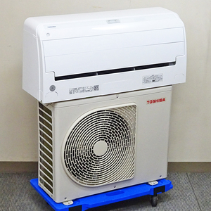 TOSHIBA【RAS-G221RBK】東芝 大清快 無風感冷房 プラズマ空清 フィルター自動おそうじ 無線LAN内蔵 エアコン 2.2kW おもに6畳用 2021年製