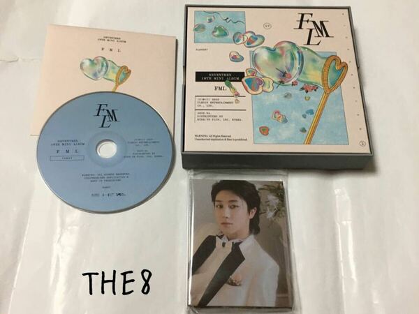 送料込み　SEVENTEEN　セブチ　CD　10TH MINI ALBUM　☆FML☆　6曲　CARAT盤　ディエイト　THE8　韓国盤　K-POP