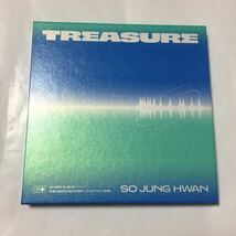 送料込み　TREASURE　CD　ポスター　1st MINI ALBUM　☆THE SECOND STEP : CHAPTER ONE☆　SO JUNG HWAN ver.　ジョンファン　K-POP _画像5
