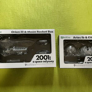 【未開封】 ベルファイン 2001年宇宙の旅 オリオン号 & ムーンバス アリエス号 & スペースポッド セット BeLLFINE 2001の画像1