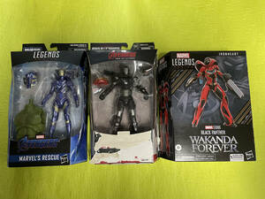 [ unopened ] Rescue War machine iron Heart ma- bell * Legend 3 point set is zbroMARVEL LEGENDS Avengers 