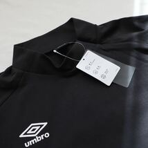 アンブロ(UMBRO)(メンズ)サッカーウェア UVカット エリートハーフジップ半袖シャツ UUUTJA70 メンズM_画像2