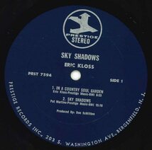★米オリジナル！LP「エリック・クロス ERIC KLOSS Sky Shadows」PAT MARTINO/JAKI BYARD/JACK DeJHNETTE 1969年_画像3