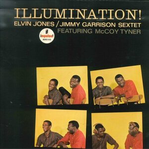 ★米オリジナル！LP「エルビン・ジョーンズ ELVIN JONES JIMMY GARRISON ILLUMINATION」MONO McCOY TYNER/VAN GELDER 