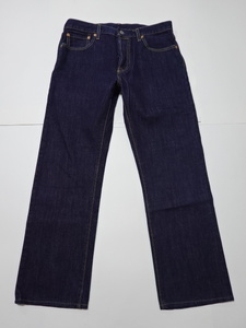 ●リーバイス LEVI'S デニム 501 W32 革パッチ ボタンフライ BIG E●1219●