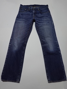 ●リーバイス LEVIS デニム 502 W33 革パッチ ●0530●