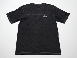 ●STUSSY ステューシー 半袖Tシャツ M 黒 国内正規品●0522●