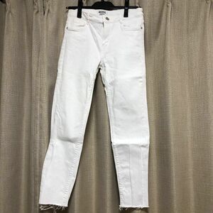 ZARA TRAFFIC DENIM COLLECTION EUR38 ホワイト