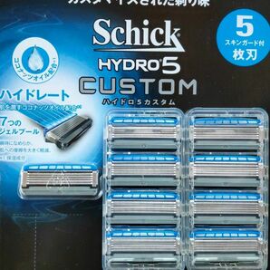 シック ハイドロ5 カスタム 髭剃り 替え刃 替刃 9個 (8+1個)