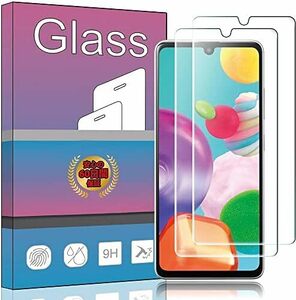 液晶 強化ガラス ガラスフィルム FOR ガラス 2枚セット SCV48 au SC-41A 超薄型 A41 Galaxy サイズ
