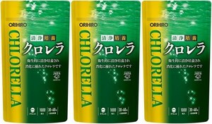 3 sack (3000 bead )olihiro cleaning breeding chlorella 1000 bead HFA recognition goods.. shortage .... nutrition element . enough ... hutch, health control . recommendation..