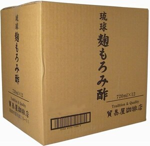 12本　琉球 麹もろみ酢 720mL　沖縄の発酵クエン酸、アミノ酸飲料です。18