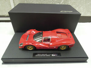 2152) 箱開封のみ GP REPLICAS 1/18 フェラーリ 330 P4 レッド TEST CAR GRP006C