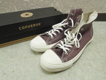 2242) 未使用 CONVERSE ALLSTAR コンバース ステッチング HI BROWN 29cm 1SC426 ハイカット スニーカー_画像1