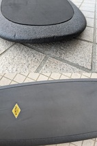 2259)ALMOND アーモンド サーフボード ショートボード ブラック futures 仙台市引き取り歓迎_画像10
