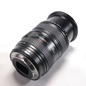 1スタ Canon EF 24-105mm F4 L IS USM キヤノン ズーム レンズ ジャンク品 1円 24E ヱOA4の画像5
