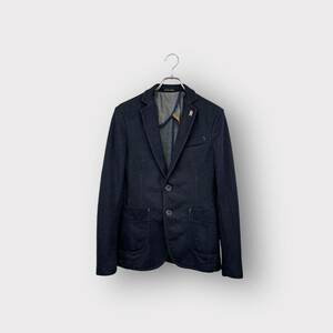 ZARA MEN ザラメン テーラードジャケット サイズ36 ネイビー アウター メンズ ヴィンテージ 6