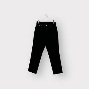 agnes b. Agnes B брюки черный размер 36 хлопок Vintage .A 6