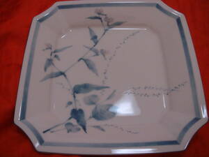 乃りたけ☆ノリタケ☆Noritake☆水引草、露草☆特撰御皿☆Y8919/8870