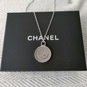 【正規美品】CHANEL シャネル　ココマーク　コイン　チャーム　ネックレス