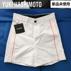 【新品未使用】ユウキ ハシモト(YUKI HASHIMOTO) ナイロンショーツ クロップド カプリ裏地付 定価41,800円