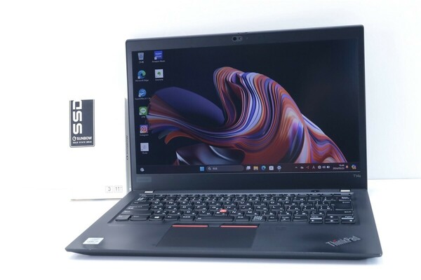 年式2020 良品 FHD 14型 LENOVO ThinkPad T14s Gen1 十世代 i7 10510U メモリ16GB 新品SSD512GBノードパソコン windwos11 レノボ 13182F