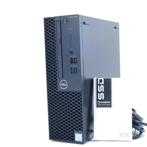 省スペース 軽量 爆速 Dell Optiplex 3070 SFF I5★i5 9500 16GB SSD256GB+500GB OFFICE DVD 4k 三画面 デスクトップ Windows11 最新　F