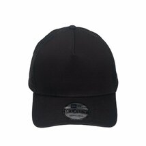 NE205-NEW ERA ニューエラ - スナップバック トラッカー キャップ ブラック/ブラック メッシュキャップ 無地 メンズ_画像2