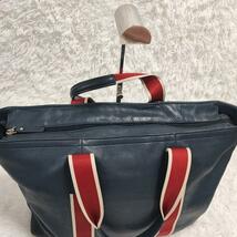 1円 希少色【美品】A4 大容量 COACH コーチ ウェブレザー ヘリテージ 2way トートバッグ F71248 ビジネスバッグ ショルダー 本革 メンズ_画像4