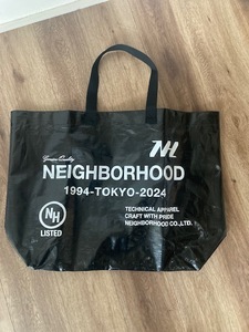 NEIGHBORHOOD LOGO FLEXIBLE BAG-L BLACK ネイバーフッド　２４ｓｓ