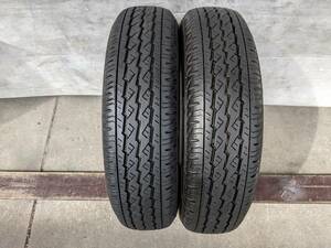 送料無料　ブリヂストン　K370　145/80R12　80/78　LT　2023年製　2本　軽トラ　軽バン