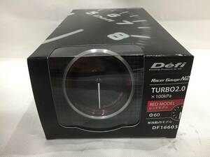 ★Defi デフィ レーサーゲージN2 (φ60/レッド) ブースト計 MAX表示200KPA 新品