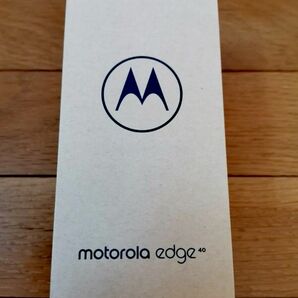 モトローラ motorola edge 40 イクリプスブラック SIMフリー メモリー 8GB ストレージ256GB 未開封