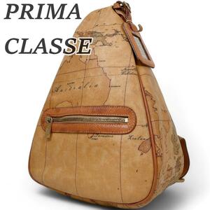  редкий PRIMA CLASSE Prima Classe сумка "body" сумка на плечо Brown PVC наклонный .. Cross сумка "body" мужской унисекс кожа 